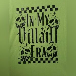 2XL “In My Villain Era” T-Shirt - LIME GREEN